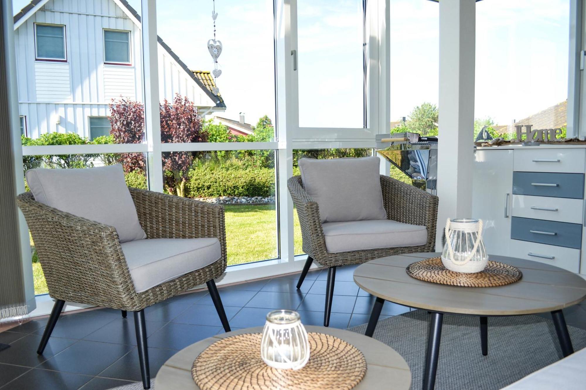 Modernes Ferienhaus Direkt An Der Nordsee Wesselburenerkoog Eksteriør billede